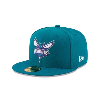 Charlotte Hornets Gorra | New Era NBA Team Color 59fifty Fitted Cap Mexico - Azules